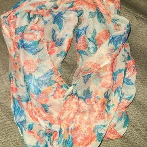 Floral scarf